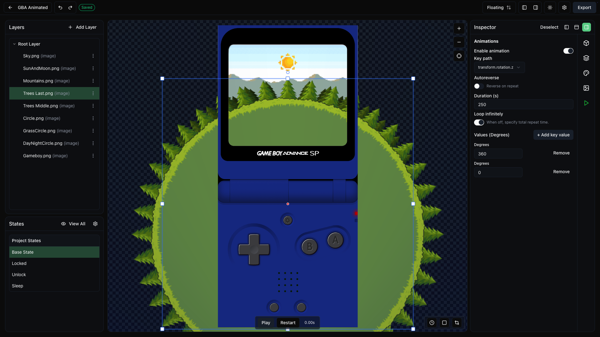 Image Layer Example